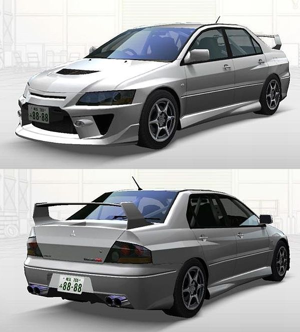 LANCER Evolution VIII MR GSR(CT9A) - 湾岸ミッドナイト MAXIMUM TUNE